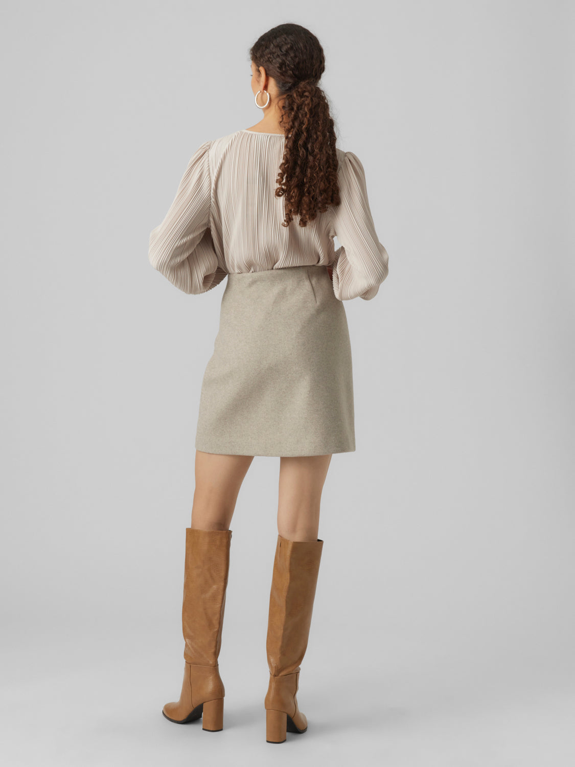 VMFORTUNEALLISON Skirt - Silver Mink